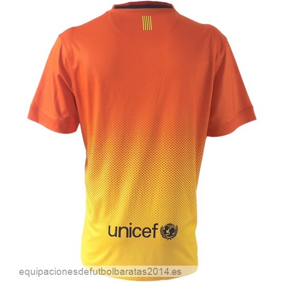 Nuevo 2ª Camiseta Barcelona Retro 2012 2013 Naranja Baratas